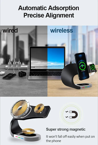 Magnetic Suction Wireless Charger (Y35)